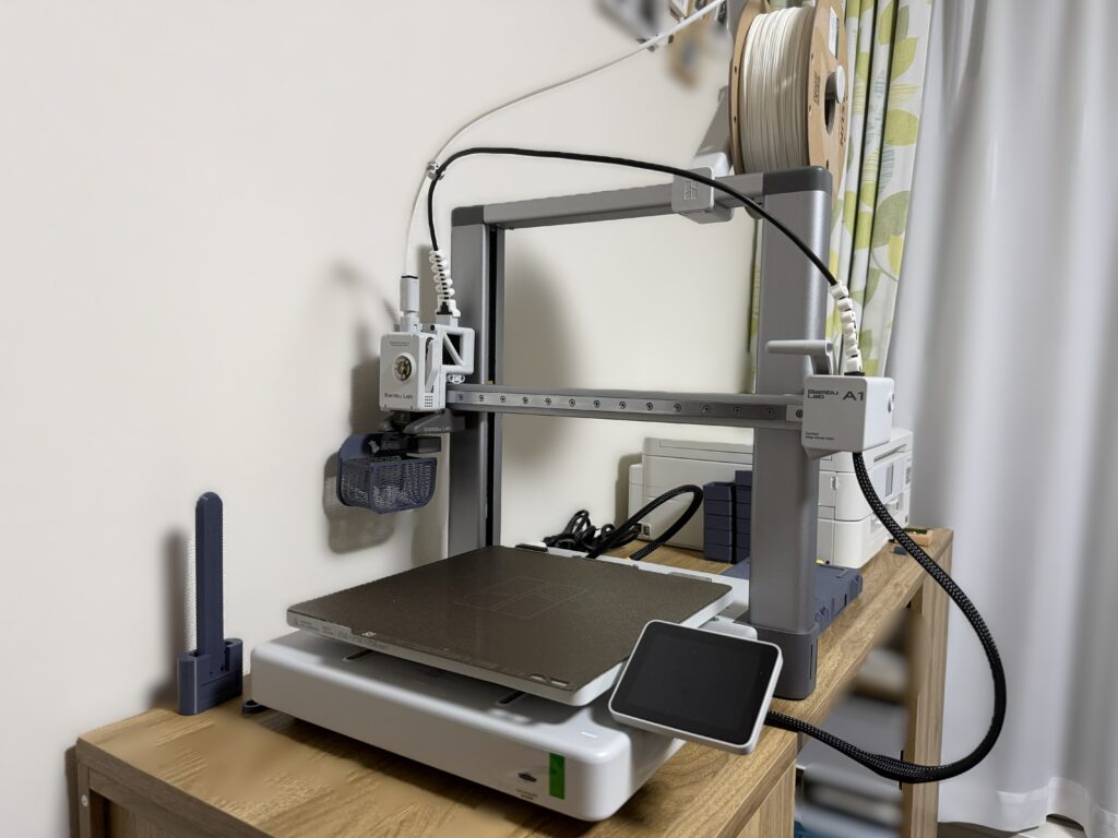 Bambu Lab A1の設置スペースを実測